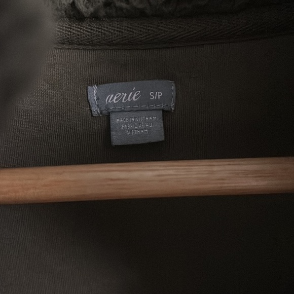 Aerie fleece quarter button up - Picture 2 of 8